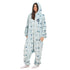 Snuggs Blanket Onesie Light Blue Stars